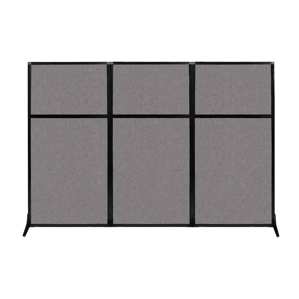 Work Station Screen 99" x 70" Slate Fabric